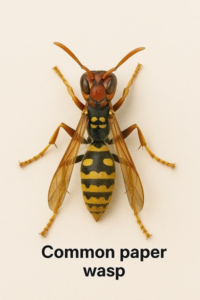 A Common Paper Wasp