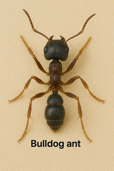 A Bulldog ant