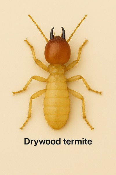 A Drywood termite